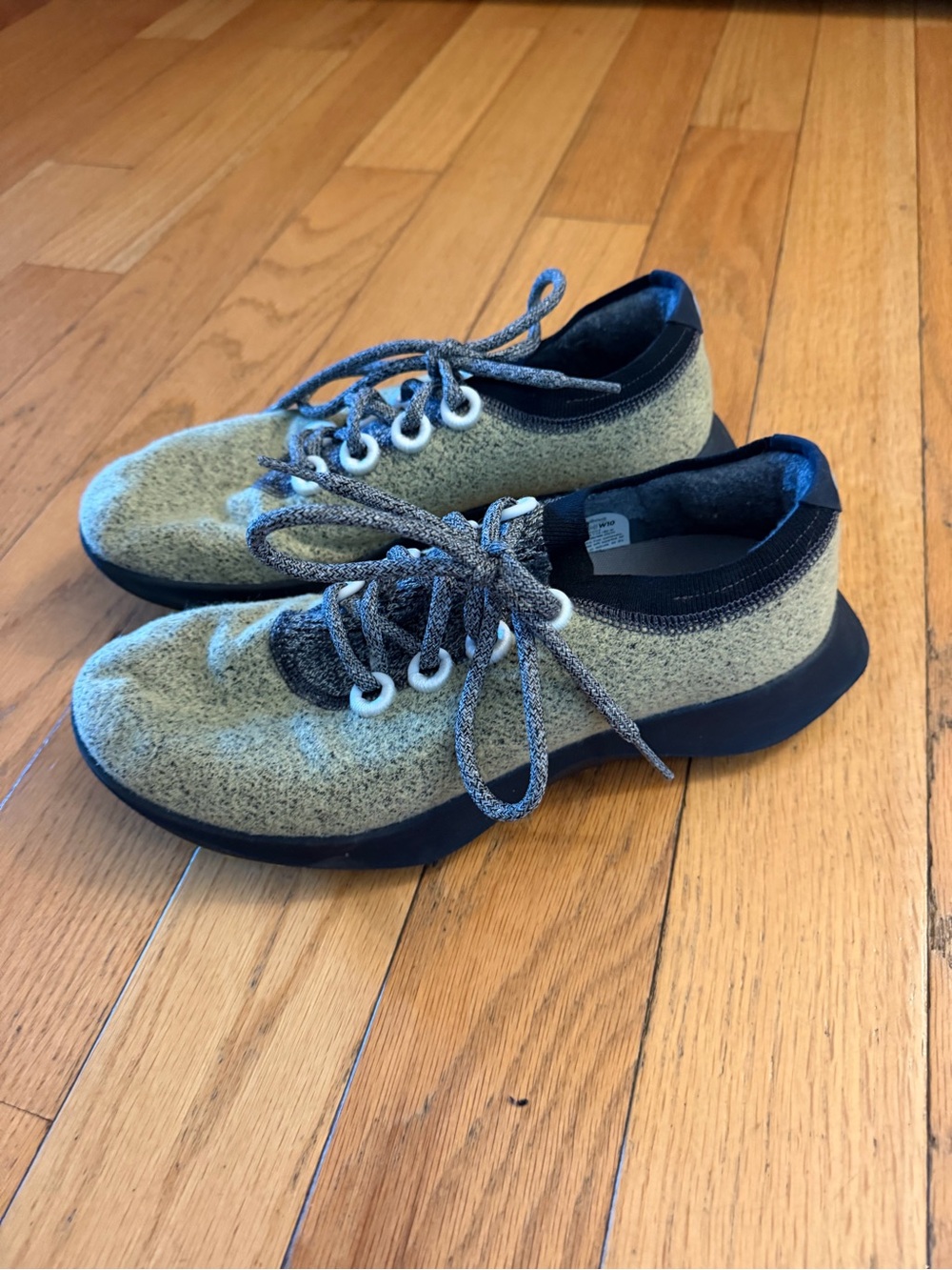 Allbirds Wool Dasher 2 Mizzles Womens Size 10 Running Shoes Sneakers Green